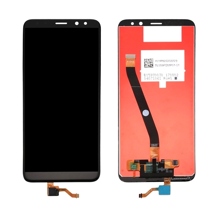 OEM Οθόνη LCD με Μηχανισμό Αφής για Huawei Mate 10 Lite - Χρώμα: Μαύρο