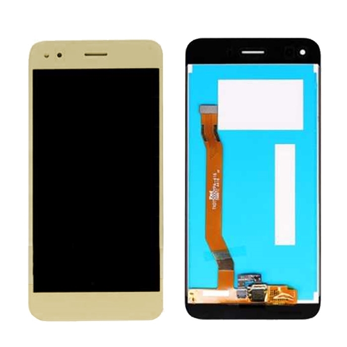 Οθόνη LCD με Μηχανισμό Αφής για Huawei P9 Lite Mini / Y6 Pro 2017 - Χρώμα: Χρυσό