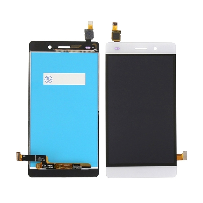 OEM Οθόνη LCD με Μηχανισμό Αφής για Huawei P8 Lite - Χρώμα: Λευκό
