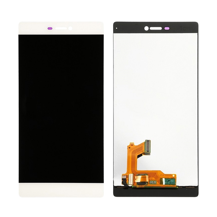 Οθόνη LCD με Μηχανισμό Αφής για Huawei P8 - Χρώμα: Λευκό