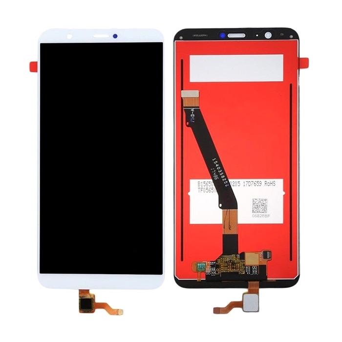 OEM Οθόνη LCD με Μηχανισμό Αφής για Huawei P Smart 2018 - Χρώμα: Λευκό