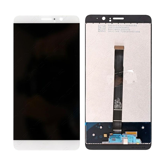 OEM Οθόνη LCD με Μηχανισμό Αφής για Huawei Mate 9 - Χρώμα: Λευκό