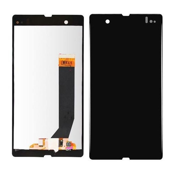 Οθόνη LCD με Μηχανισμό Αφής για Sony Xperia ZL - Χρώμα: Μαύρο