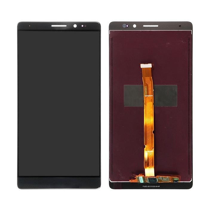 OEM Οθόνη LCD με Μηχανισμό Αφής για Huawei Ascend Mate 8 - Χρώμα: Μαύρο