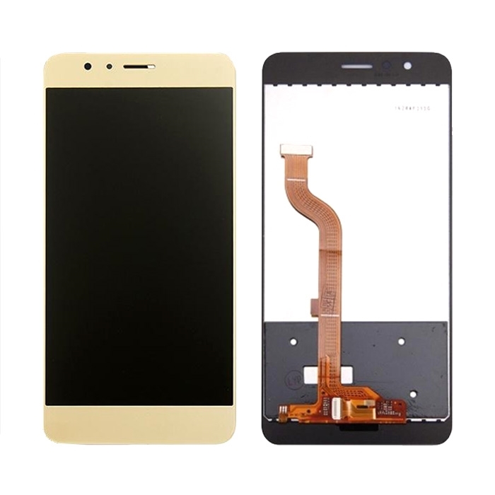 Οθόνη LCD με Μηχανισμό Αφής για Huawei Honor 8 - Χρώμα: Χρυσό