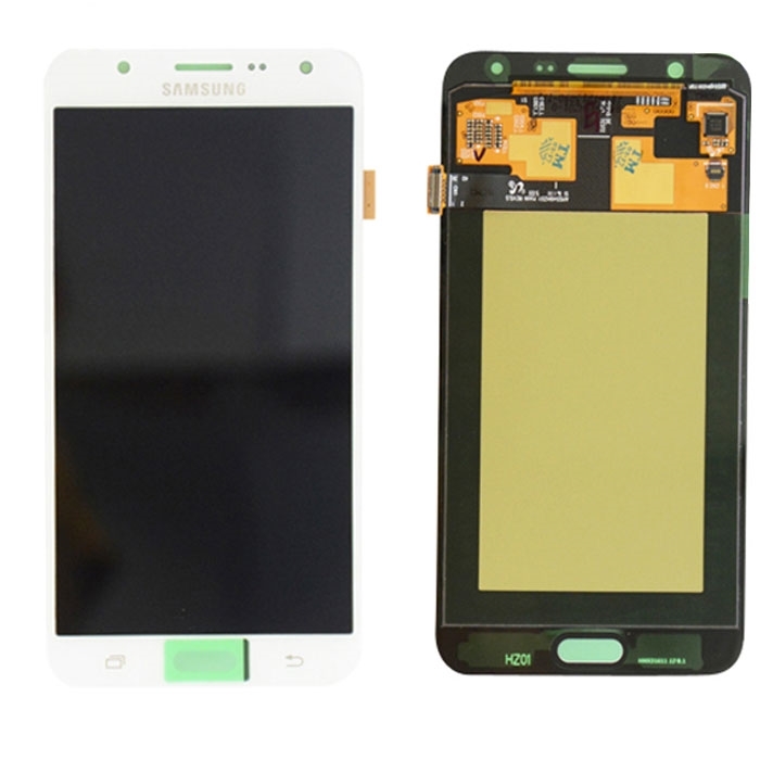 OLED Οθόνη LCD με Μηχανισμό Αφής Assembly για Samsung Galaxy J7 2015 J700F - Χρώμα: Λευκό