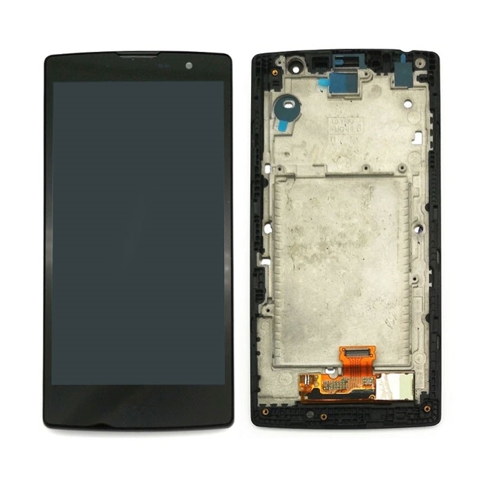 Οθόνη LCD με Μηχανισμό Αφής και Πλαίσιο για LG Magna G4C H525 / H500 / H502 / C90 - Χρώμα: Μαύρο