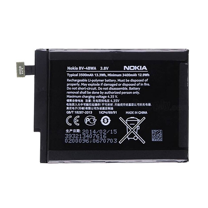 Μπαταρία Nokia BV-4BWA για Lumia 1320 3500 mAh