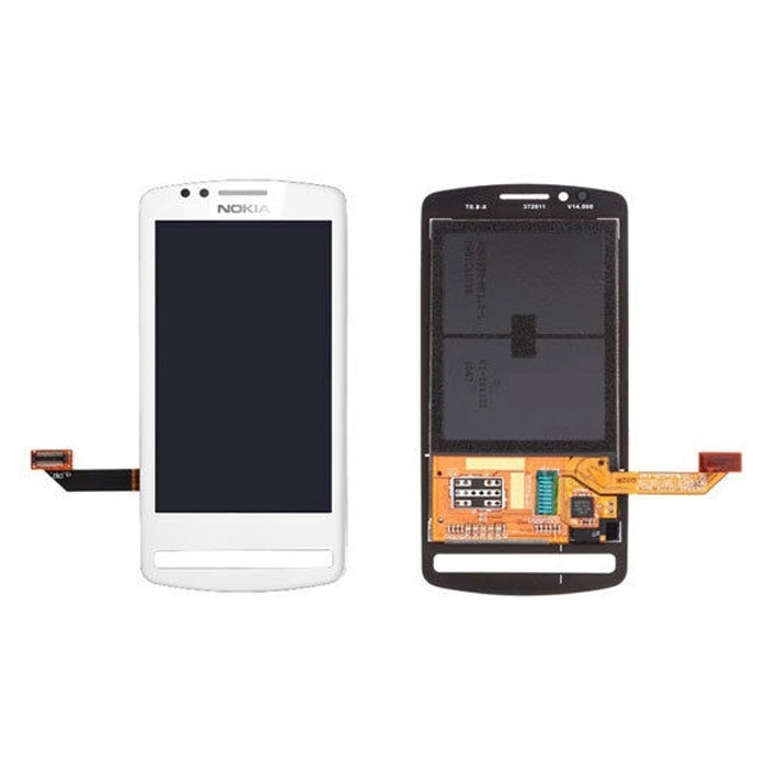 Οθόνη LCD με Μηχανισμό Αφής για Nokia Lumia 700 - Χρώμα: Λευκό