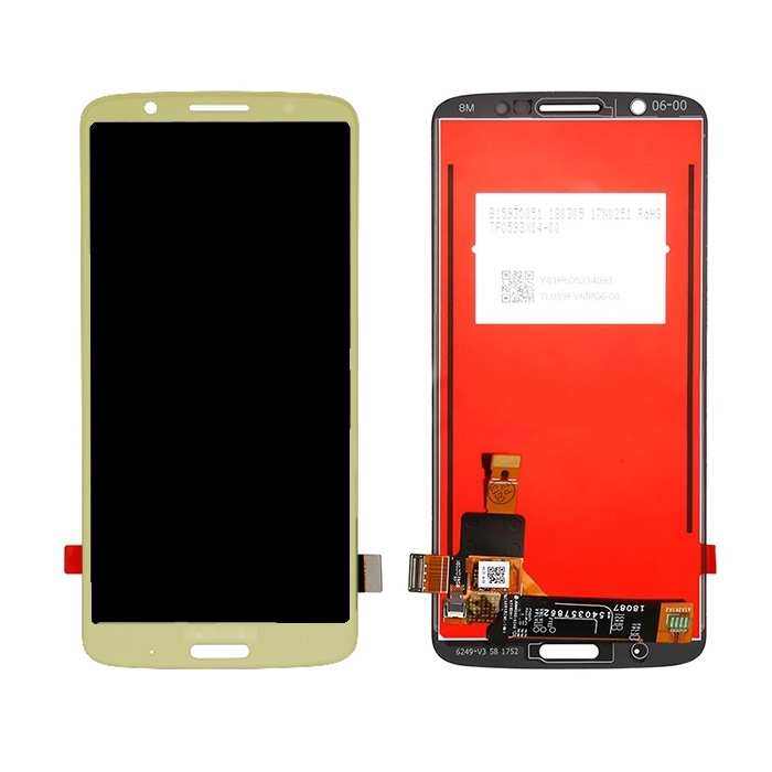 Οθόνη LCD με Μηχανισμό Αφής για Motorola Moto G6 Plus XT1926 - Χρώμα: Χρυσό