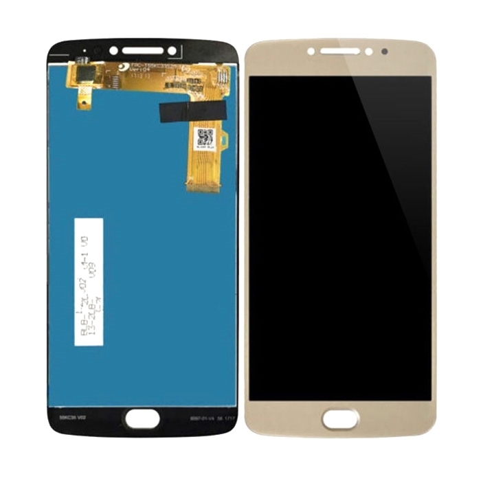 OEM Οθόνη LCD με Μηχανισμό Αφής για Motorola E4 Plus XT1770 / XT1722 - Χρώμα: Χρυσό