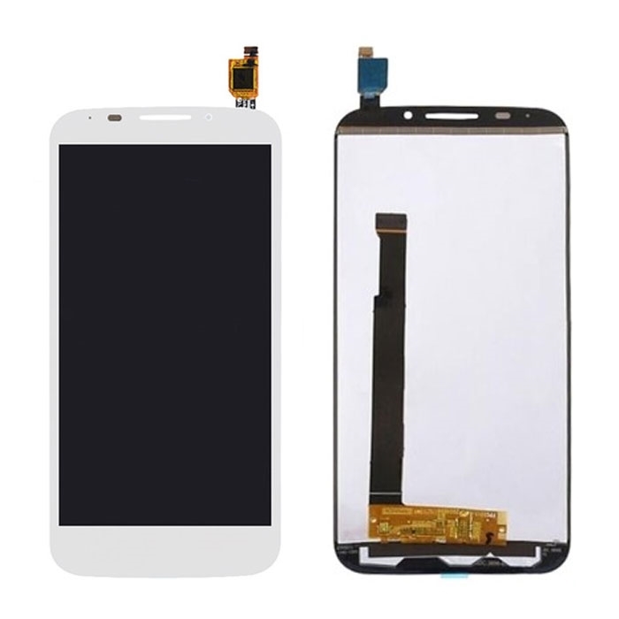 Οθόνη LCD με Μηχανισμό Αφής για Alcatel One Touch Pop S7 7045 - Χρώμα: Λευκό