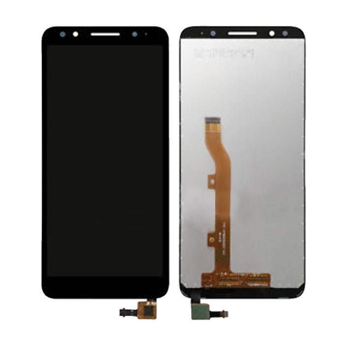Οθόνη LCD με Μηχανισμό Αφής για Alcatel 1X 5059 - Χρώμα: Μαύρο