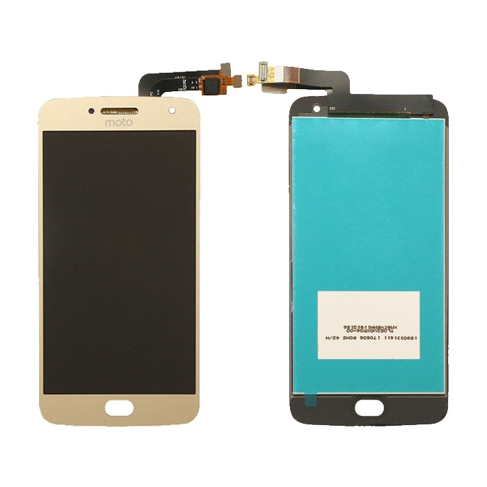 OEM Οθόνη LCD με Μηχανισμό Αφής για Motorola Moto G5 Plus XT1684 / XT1685 - Χρώμα: Χρυσό