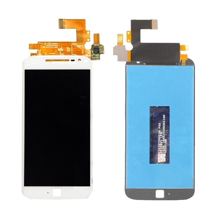 Οθόνη LCD με Μηχανισμό Αφής για Motorola Moto G4 Plus XT1641 - Χρώμα: Λευκό