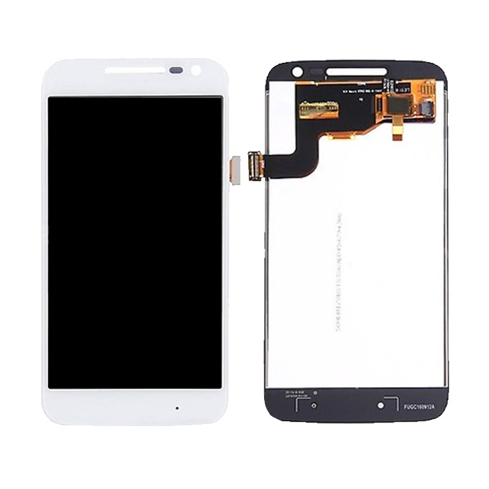 Οθόνη LCD με Μηχανισμό Αφής για Motorola Moto G4 Play XT1602 - Χρώμα: Λευκό
