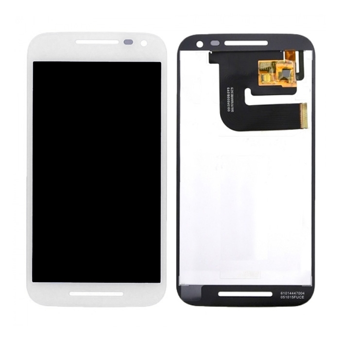 Οθόνη LCD με Μηχανισμό Αφής για Motorola Moto G3 XT1541 - Χρώμα: Λευκό