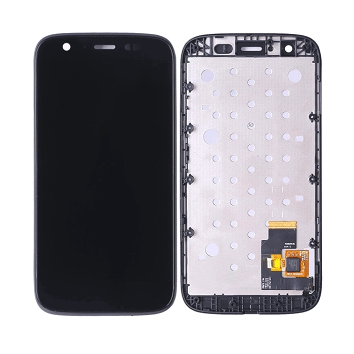 Οθόνη LCD με Μηχανισμό Αφής με Πλαίσιο για Motorola Moto G XT1032 - Χρώμα: Μαύρο