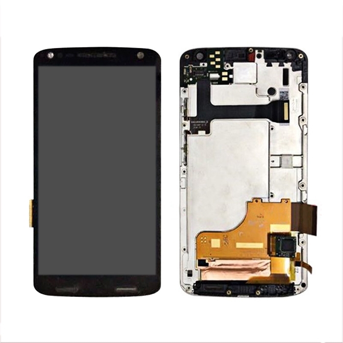 Οθόνη LCD με Μηχανισμό Αφής με Πλαίσιο για Motorola Moto X Force XT1580 - Χρώμα: Μαύρο