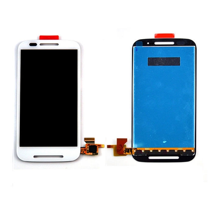 Οθόνη LCD με Μηχανισμό Αφής για Motorola Moto E XT1021 / XT1022 / XT1025 - Χρώμα: Λευκό