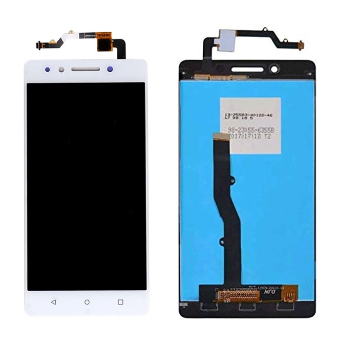 Οθόνη LCD με Μηχανισμό Αφής για Lenovo K8 Note - Χρώμα: Λευκό