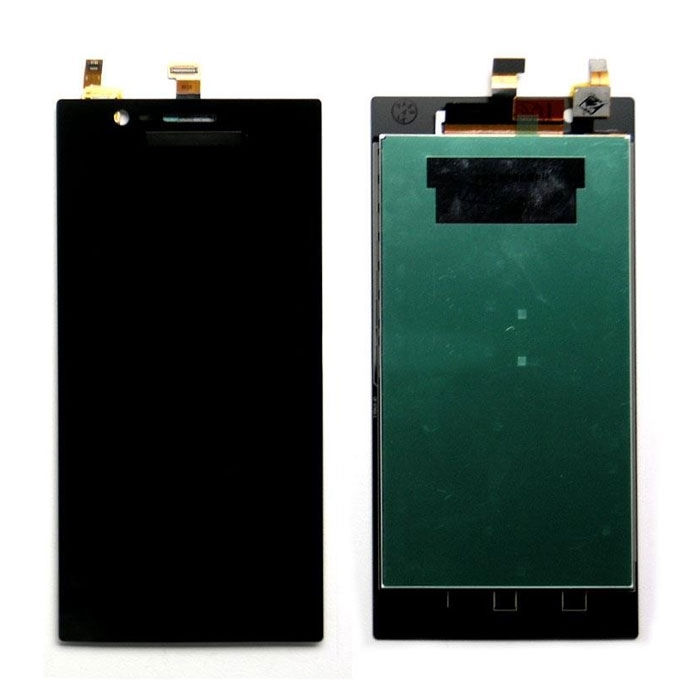 Οθόνη LCD με Μηχανισμό Αφής για Lenovo K900 - Χρώμα: Μαύρο