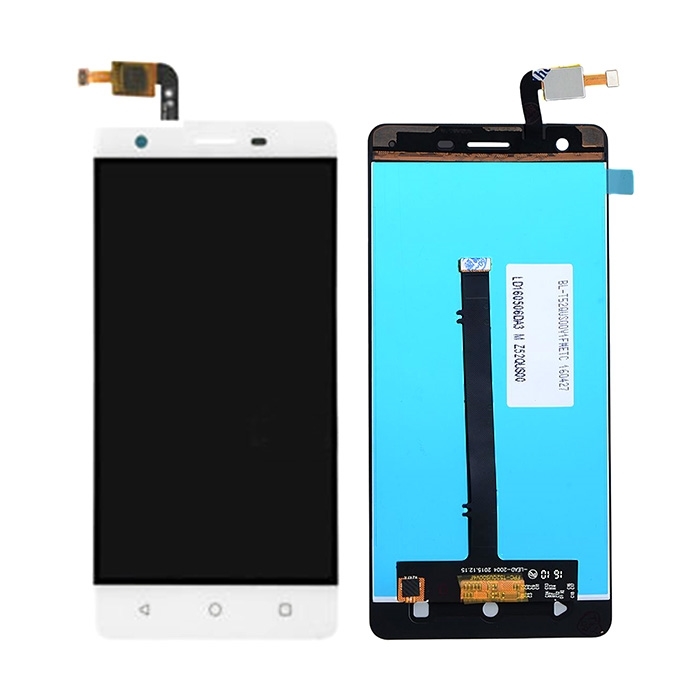 OEM Οθόνη LCD με Μηχανισμό Αφής για ZTE Blade V770 - Χρώμα: Λευκό