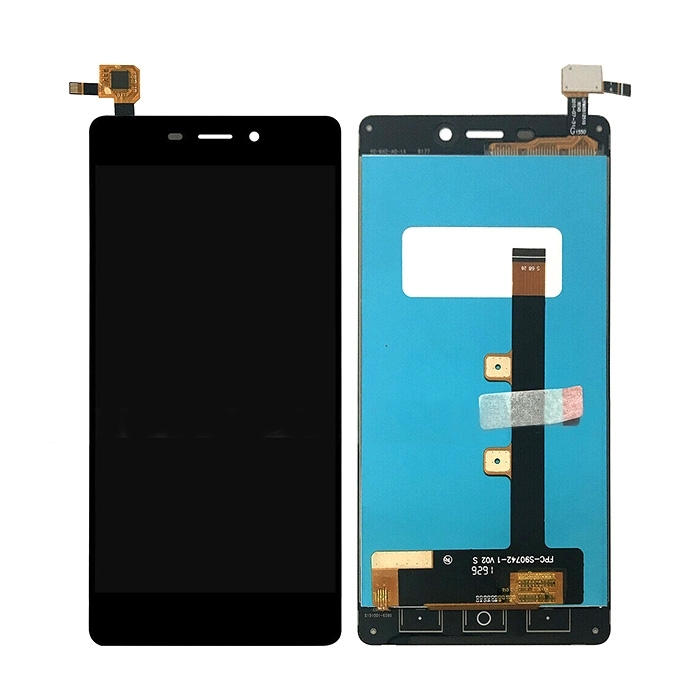 OEM Οθόνη LCD με Μηχανισμό Αφής για ZTE Blade V580 - Χρώμα: Μαύρο