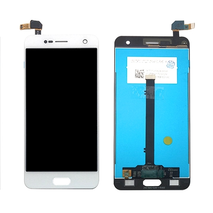 OEM Οθόνη LCD με Μηχανισμό Αφής για ZTE Blade V8 - Χρώμα: Λευκό