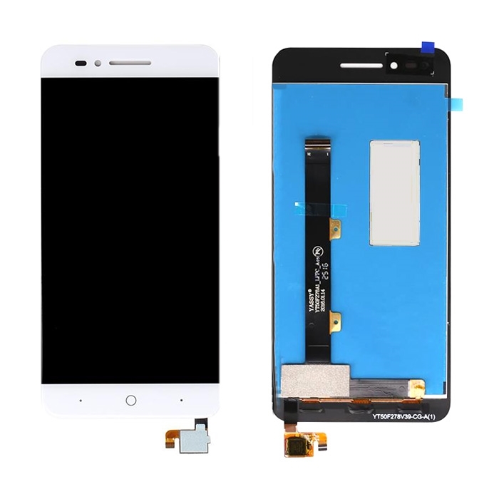 Οθόνη LCD με Μηχανισμό Αφής για ZTE Blade A612 - Χρώμα: Λευκό