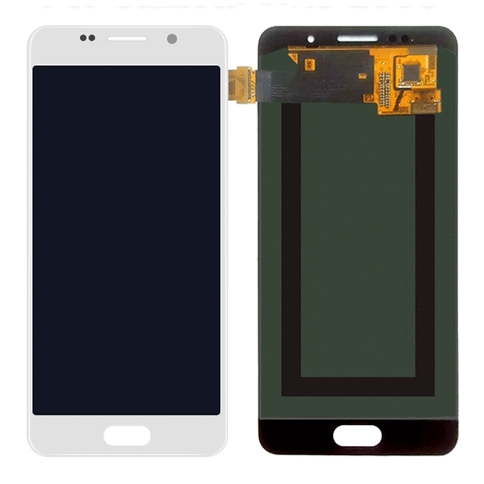 OLED Οθόνη LCD με Μηχανισμό Αφής Assembly για Samsung A5 2016 A510F - Χρώμα: Λευκό