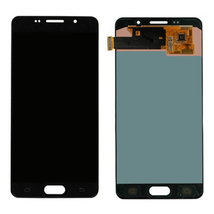 OLED Οθόνη LCD με Μηχανισμό Αφής Assembly για Samsung A5 2016 A510F - Χρώμα: Μαύρο