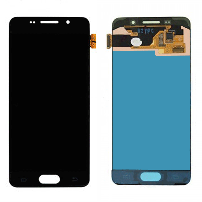 OLED Οθόνη LCD με Μηχανισμό Αφής Assembly για Samsung Galaxy A3 2016 A310F - Χρώμα: Μαύρο
