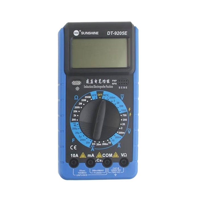 SUNSHINE DT-9205E Ψηφιακό πολύμετρο / Digital Multimeter