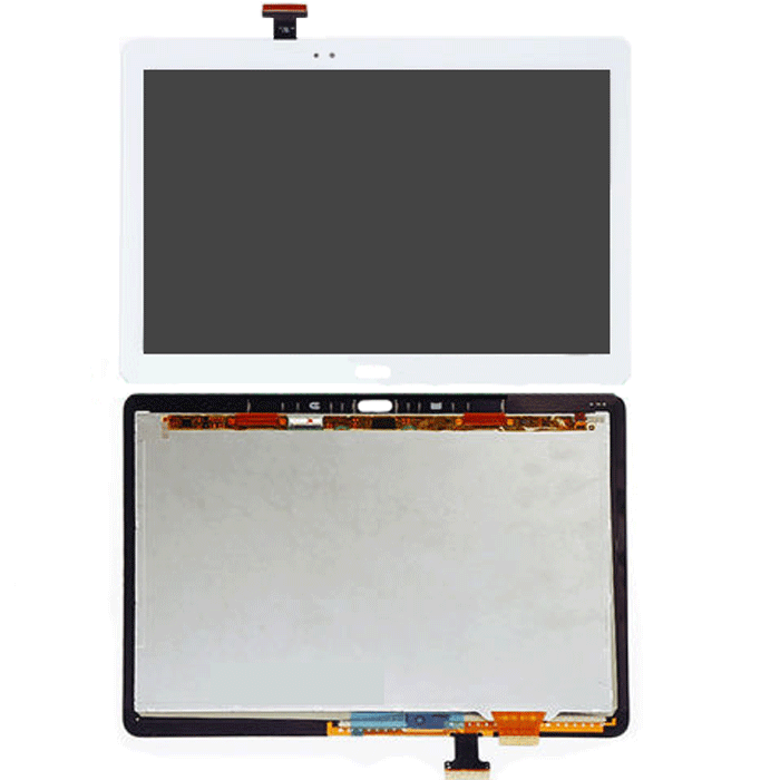 Super clear Οθόνη LCD με Μηχανισμό Αφής για Samsung Galaxy Note 10.1 2014 P600/P601/P605 - Λευκό