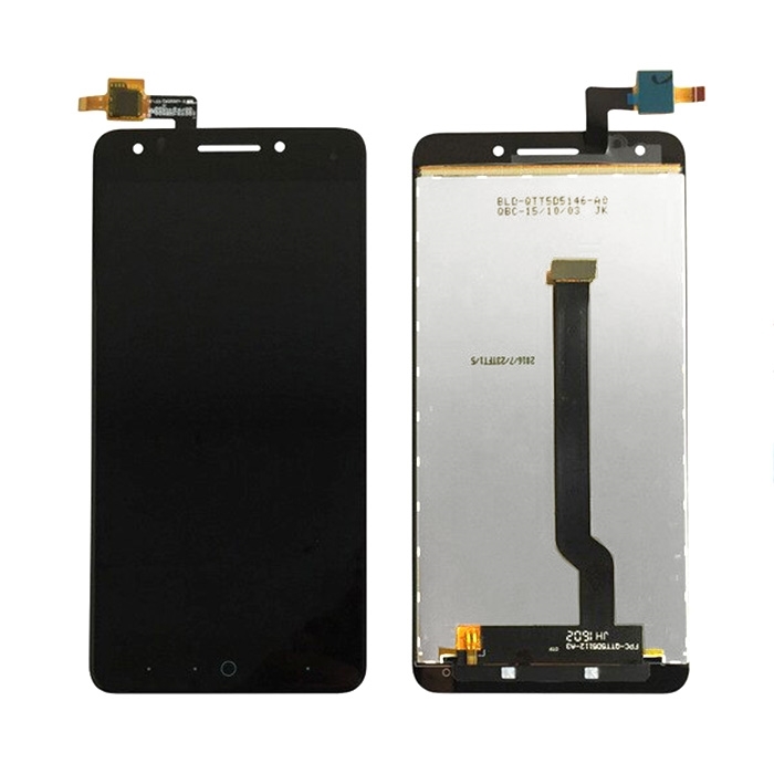 OEM Οθόνη LCD με Μηχανισμό Αφής για ZTE Blade A570 - Χρώμα: Μαύρο