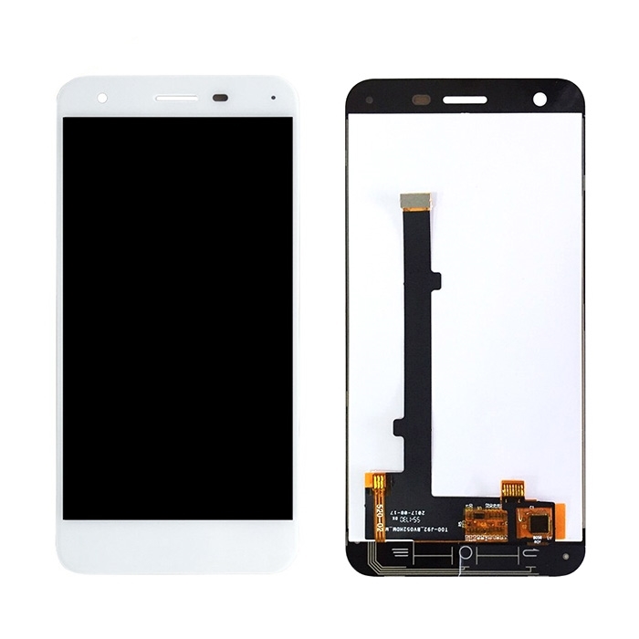 OEM Οθόνη LCD με Μηχανισμό Αφής για ZTE Blade A506 - Χρώμα: Λευκό