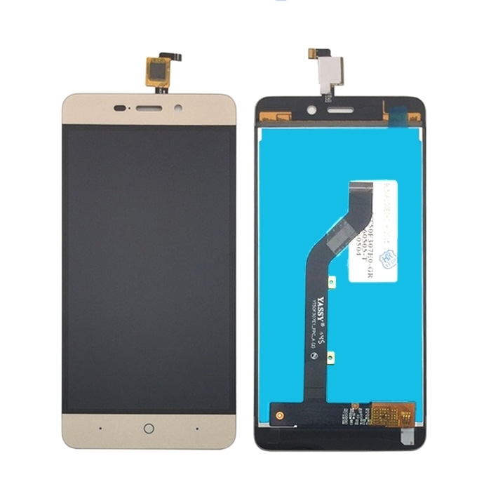 OEM Οθόνη LCD με Μηχανισμό Αφής για ZTE Blade A452/Blade X3 - Χρώμα: Χρυσό