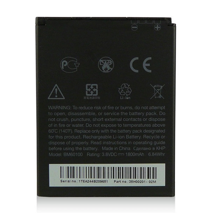 Μπαταρία HTC BA S890 Li-Ion 3.7V 1690 mAh (BM60100) Για One SV/Desire 500