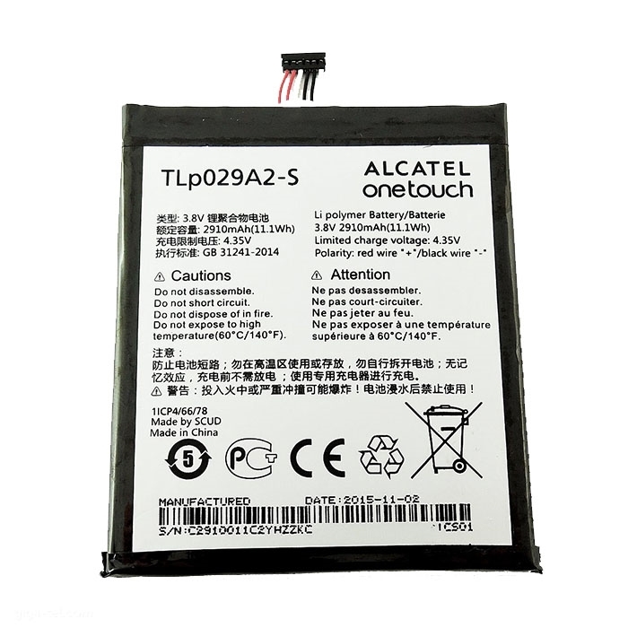 Μπαταρία Alcatel TLP029A2-S για Idol 3 - 2910 mAh