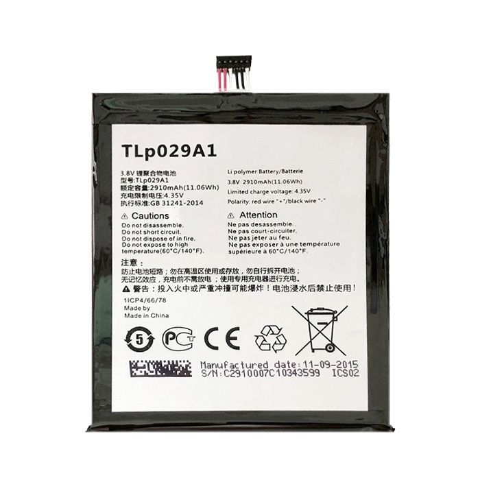 Μπαταρία Συμβατή για Alcatel TLp029A1 για 5025D One Touch Po 3 5.5 - 2910 mAh