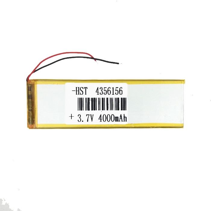 Μπαταρία Universal 15x4.5 cm με 2 Καλώδια - 3000 mAh