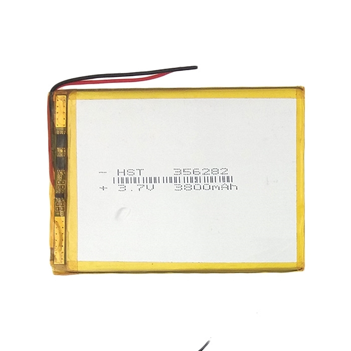 Μπαταρία Universal 8.5x6 cm με 2 Καλώδια - 3800 mAh