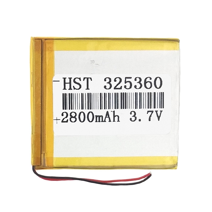 Μπαταρία Universal 7x6 cm με 2 Καλώδια - 2800 mAh