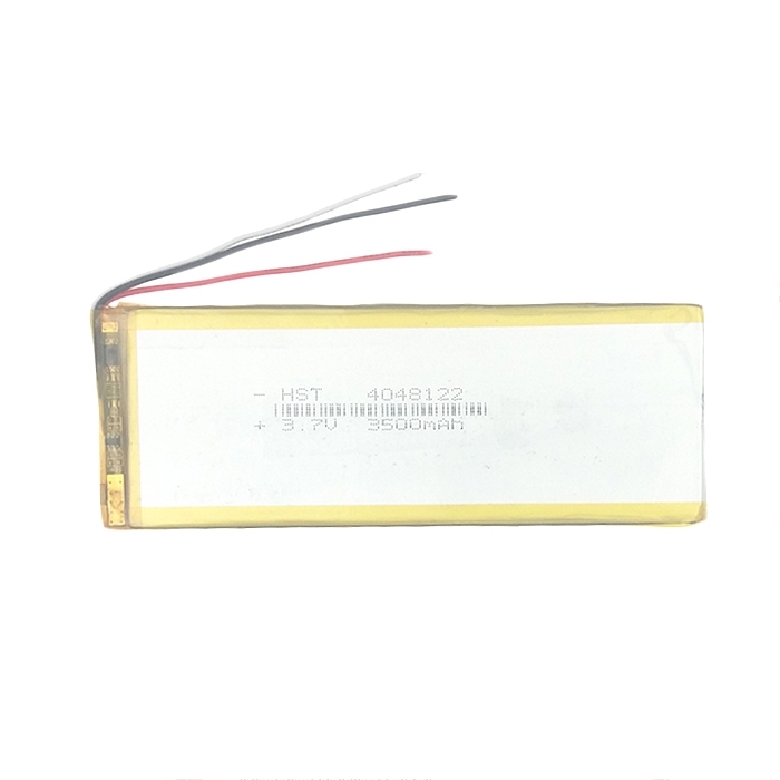 Μπαταρία Universal 12x4.5 cm με 3 Καλώδια - 3500 mAh