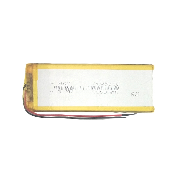 Μπαταρία Universal 11x4.5 cm με 3 Καλώδια - 900 mAh