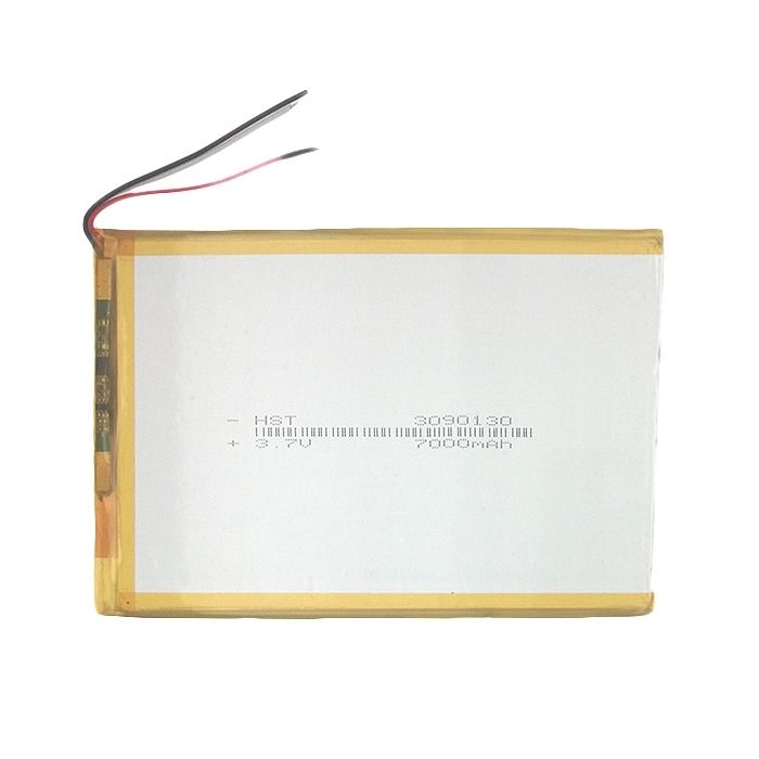 Μπαταρία Universal 13.5x9 cm με 3 Καλώδια - 7000 mAh