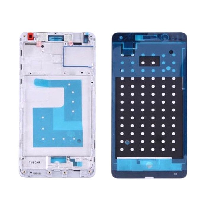 Μπροστινό Πλαίσιο Οθόνης LCD Front Frame για Huawei Honor 6X / Mate 9 Lite - Χρώμα: Ασημί