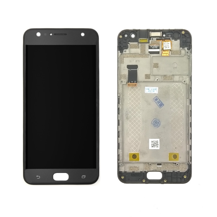 Οθόνη LCD με Μηχανισμό Αφής και Πλαίσιο για Asus ZD553KL ZenFone 4 Selfie - Χρώμα: Μαύρο