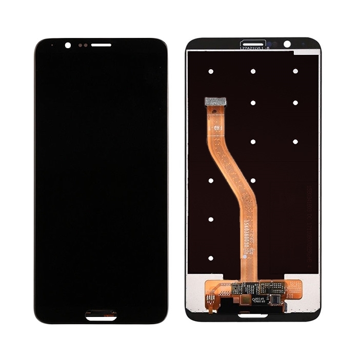 OEM Οθόνη LCD με Μηχανισμό Αφής για Huawei Honor View 10 - Χρώμα: Μαύρο